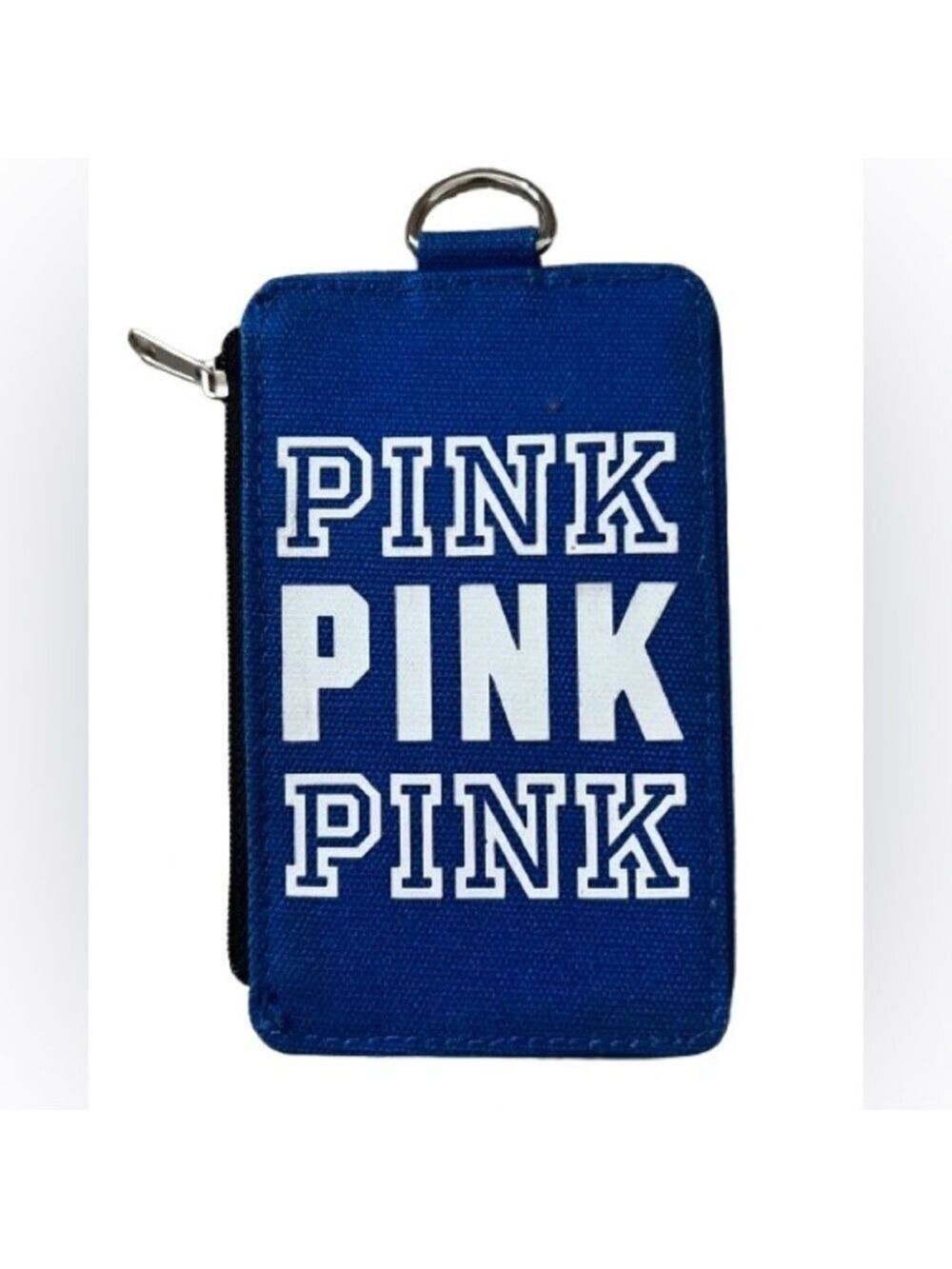 Victoria's Secret Pink
Blue Black White Lanyard
ID Case Badge Holder Wallet